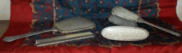 Regent Of London, Nécessaire De Toilette 4pc, Fin 40's - Zilverwerk