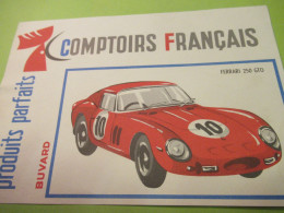 Buvard Ancien/Alimentaire/Produits Parfaits/ COMPTOIRS FRANCAIS/Ferrari 250 GTO/Vers 1950-1970    BUV627 - Lebensmittel