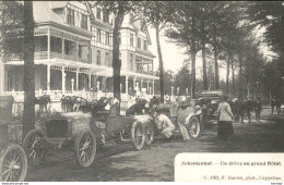 SCHOTEN SCHOOTENHOF CA. 1910 AUTOMOBILES OLDTIMERS - UN DREVE AU GRAND HOTEL - HOELEN KAPELLEN 1762 - Schoten