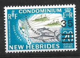 NOUVELLES HEBRIDES 1970 Fishing, Overload MNH - Neufs