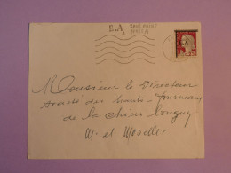 #35 ALGERIE E.A  BELLE LETTRE ETAT ALGERIEN RR 1962 SETIF A LONGWY  FRANCE  +E.A SANS POINT APRES A + AFF. INTERESSANT- - Lettres & Documents