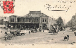 Paris * 12ème * La Gare De Vincennes * Ligne Chemin De Fer * Attelage - Paris (12)