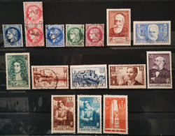 FRANCE - 1938 Petit Lot De Timbres à Petit Prix (voir Détail Et Scan) - Otros & Sin Clasificación