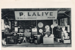 Macon    P Lalive Poids Et Mesures - Stand à La Foire  - Photo Loury - Kirmes