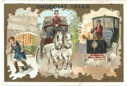 Chromo Image  Chocolat  Ibled  Mondicourt  62   -   Hier, Aujourd'hui  ,demain - Ibled