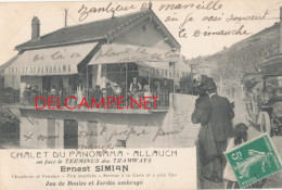 13 // ALLAUCH   Chalet Du Panorama Ernest SIMIAN  En Face Le Terminus Des Tramways - Allauch