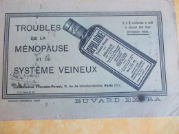 Buvard Ancien/Pharmacie/APHLOÏNE/Trouette-Perret/Troubles De La Ménopause /Vers 1930-1940    BUV663 - Drogisterij En Apotheek