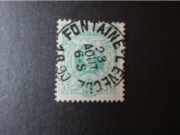 Nr 45 - Centrale Stempel "Fontaine-l'Eveque" - Coba + 2 - 1869-1888 Liggende Leeuw