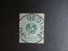 Nr 45 - Centrale Stempel "Gedinne" - Coba + 4 - 1869-1888 Liggende Leeuw