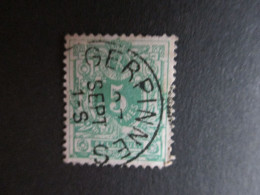 Nr 45 - Centrale Stempel "Gerpinnes" - Coba + 4 - 1869-1888 Lion Couché (Liegender Löwe)