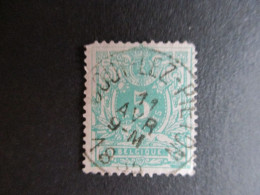 Nr 45 - Centrale Stempel "Gouy-lez-Piétons" - Coba + 4 - 1869-1888 Lion Couché (Liegender Löwe)