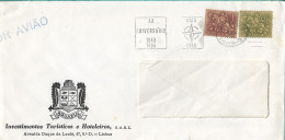 Portugal 1969 Slogan Postmark NATO OTAN Aniversary , Ema , Aquazul Investimentos Turisticos E Hoteleiros - OTAN