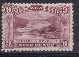 NEW ZEALAND 1899 PERF 11  9d  MH  ( SG. 263 Pnd 130.00) - Ungebraucht