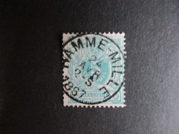 Nr 45 - Centrale Stempel "Hamme-Mille" - Coba + 8 - 1869-1888 Lying Lion