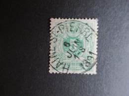 Nr 45 - Centrale Stempel "Haine-St Pierre" - Coba + 2 - 1869-1888 Leone Coricato