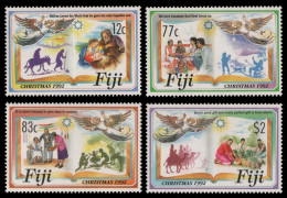 Fidschi 1992 - Mi-Nr. 669-672 ** - MNH - Weihnachten / X-mas - Fidji (1970-...)