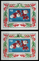 Fidschi 1987 - Mi-Nr. Block 7 & 8 ** - MNH - Blumen / Flowers - Fidji (1970-...)