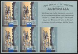 Australien 2010 - Mi-Nr. 3352 ** - MNH - Folienblatt - Flugzeuge / Airplanes - Nuovi