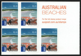 Australien 2010 - Mi-Nr. 3408 BA ** - MNH - Folienblatt - Strände / Beaches - Ungebraucht
