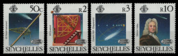 Seychellen 1986 - Mi-Nr. 601-604 ** - MNH - Raumfahrt / Space - Halley - Seychelles (1976-...)