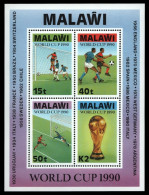 Malawi 1990 - Mi-Nr. Block 70 ** - MNH - Fußball / Soccer - Malawi (1964-...)