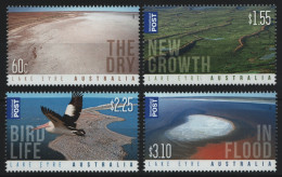 Australien 2011 - Mi-Nr. 3550-3553 ** - MNH - Natur - Lake Eyre - Ongebruikt
