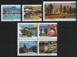 Australien 2008 - Mi-Nr. 3066-3072 ** - MNH - Fußgängerzonen - Mint Stamps