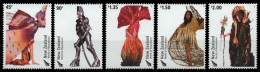 Neuseeland 2004 - Mi-Nr. 2177-2181 A ** - MNH - "Wearable Art" - Neufs