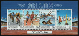 Barbados 1988 - Mi-Nr. Block 23 ** - MNH - Olympia Seoul - Barbados (1966-...)