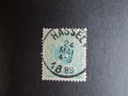 Nr 45 - Centrale Stempel "Hasselt" - Coba + 2 - 1869-1888 Liggende Leeuw