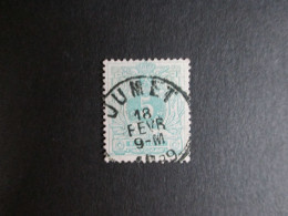 Nr 45 - Centrale Stempel "Jumet" - Coba + 2 - 1869-1888 Lion Couché (Liegender Löwe)