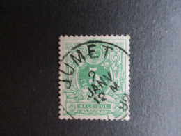 Nr 45 - Centrale Stempel "Jumet" - Coba + 2 - 1869-1888 Liggende Leeuw