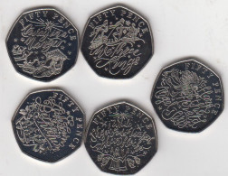 Guernsey 50p Coin 2020 Christmas Carol, Set 5 Unc - Guernsey