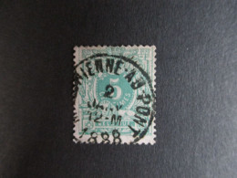 Nr 45 - Centrale Stempel "Marchienne-au-Pont" - Coba + 2 - 1869-1888 Lying Lion