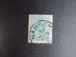 Nr 45 - Centrale Stempel "Namèche" - Coba + 4 - 1869-1888 Liggende Leeuw