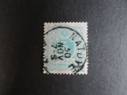 Nr 45 - Centrale Stempel "Natoye" - Coba + 8 - 1869-1888 León Acostado