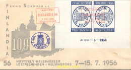 716926 MNH FINLANDIA 1956 EXPOSICION FILATELICA Y CENTENARIO DEL PRIMER SELLO - Neufs