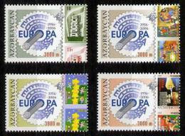 Azerbaidjan Azerbaycan 2005 Yvertn° 534-37 *** MNH Cote 14 € Cinquantenaire Cept 2006 - 2005