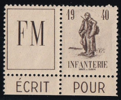 France Franchise Militaire N°10A - Neuf ** Sans Charnière - TB - Francobolli  Di Franchigia Militare