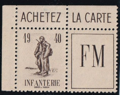 France Franchise Militaire N°10A - Neuf ** Sans Charnière - TB - Francobolli  Di Franchigia Militare