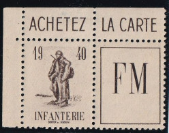 France Franchise Militaire N°10A - Neuf ** Sans Charnière - TB - Military Postage Stamps