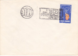 HARVEST DAY SPECIAL POSTMARK, PEACE MOVEMENT STAMP ON COVER, 1982, ROMANIA - Storia Postale