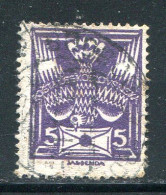 TCHECOSLOVAQUIE-  Y&T N°156- Oblitéré - Used Stamps