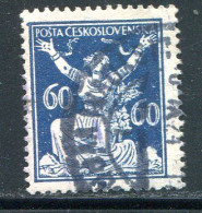 TCHECOSLOVAQUIE-  Y&T N°169- Oblitéré - Used Stamps