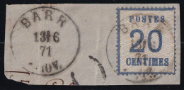 France Alsace Lorraine N°6 - Oblitéré Barr - TB - Used Stamps