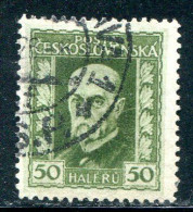 TCHECOSLOVAQUIE-  Y&T N°193- Oblitéré - Used Stamps
