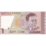 Kirghizstan, 1 Som, 1999, KM:7, NEUF - Kyrgyzstan