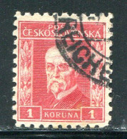 TCHECOSLOVAQUIE-  Y&T N°215- Oblitéré - Used Stamps