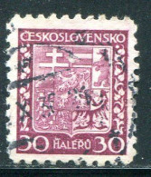 TCHECOSLOVAQUIE-  Y&T N°256- Oblitéré - Used Stamps