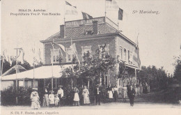 BRASSCHAAT EKEREN - ST. MARIABURG 1903 HOTEL ST. ANTOINE PROP. VVE VAN HOUCKE - MOOIE ANIMATIE - HOELEN KAPELLEN 270 - Brasschaat